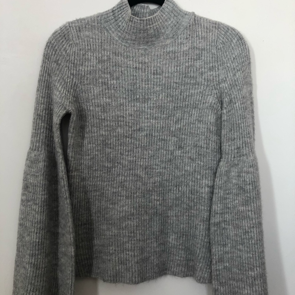Bell sleeve sweater